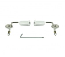 JUEGO BISAGRAS TAPA INODORO THE GAP ROCA